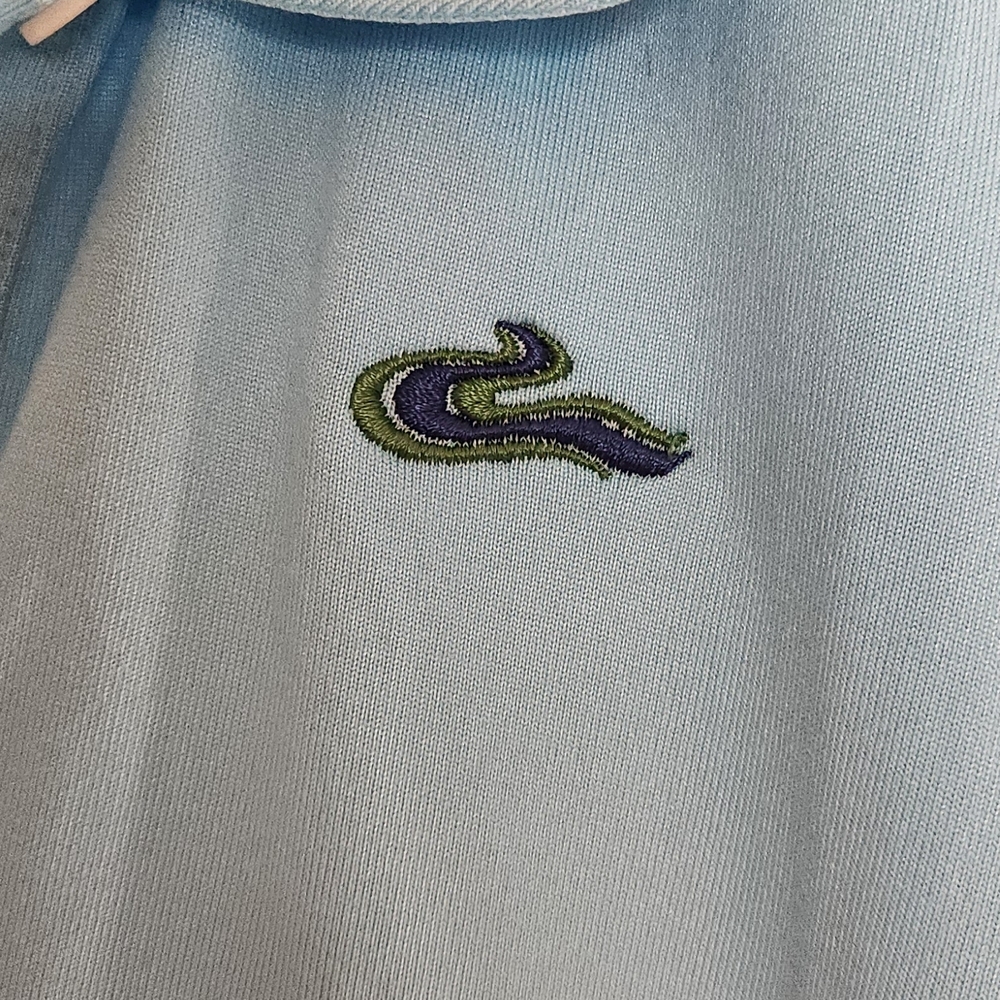 Adidas Women's Sky Blue Golf Polo Shirt - Picture 3 of 5
